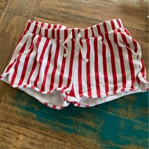 Zara kids red white stripe shorts. New without tag